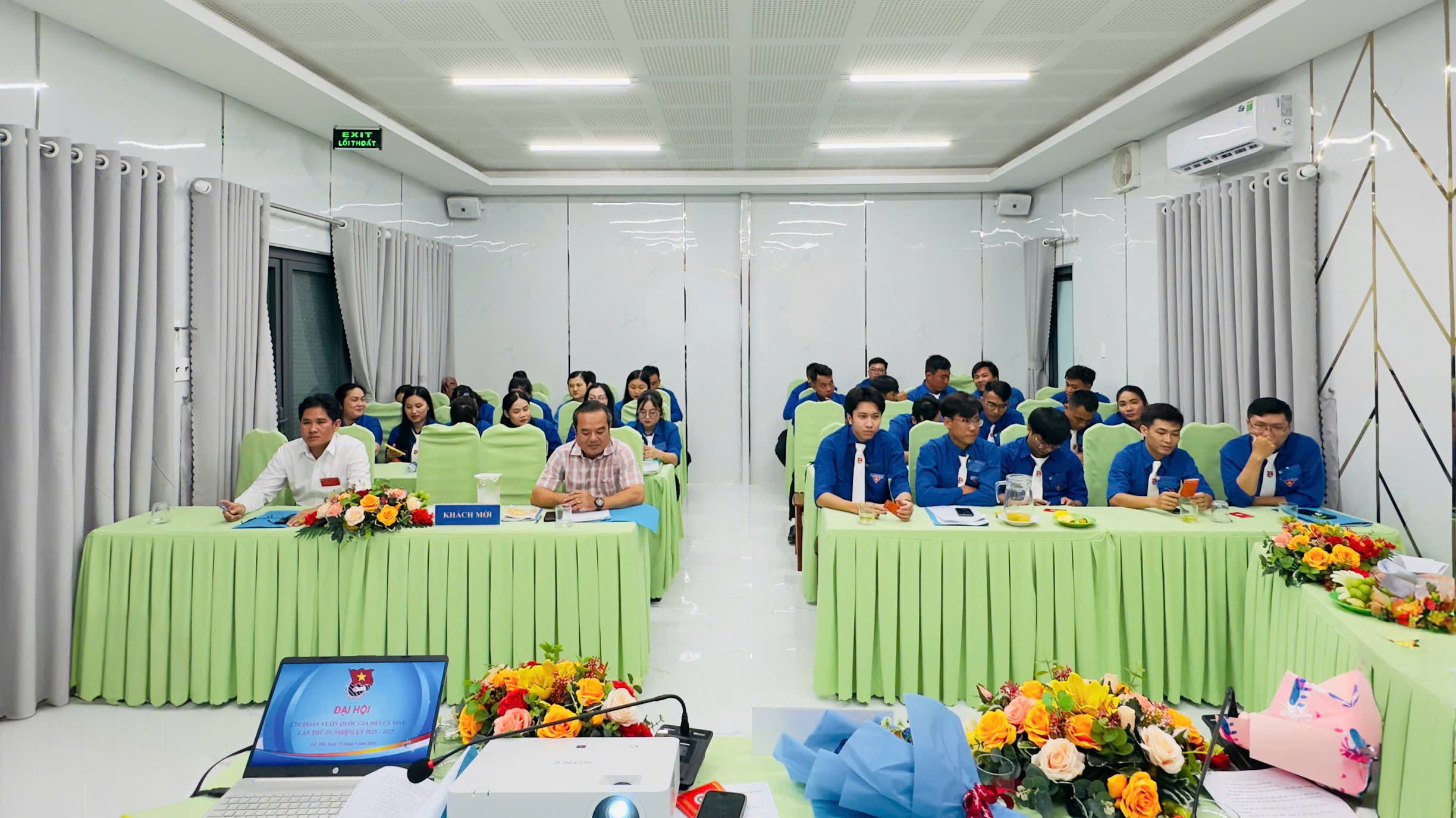 Đại hội Chi đoàn Vườn Quốc gia Mũi Cà Mau lần IV,  nhiệm kỳ 2025 – 2027 thành công tốt đẹp