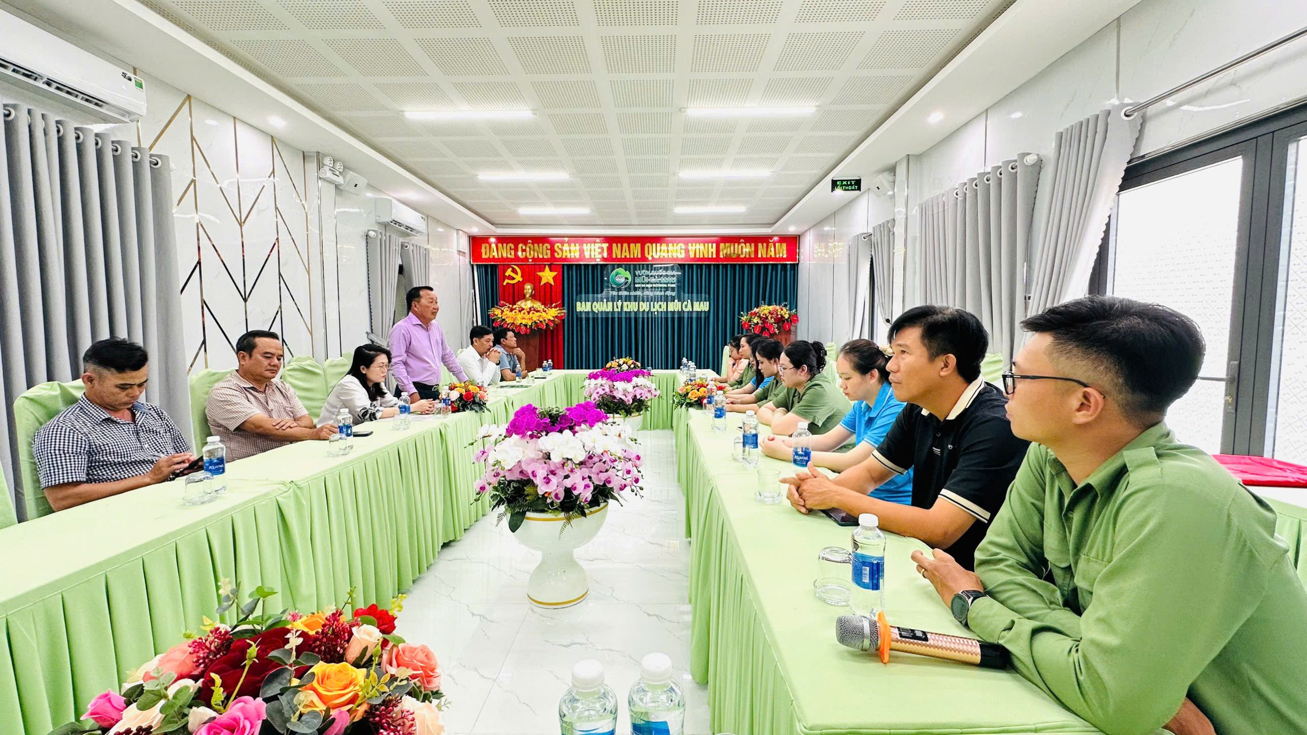 Vườn Quốc gia Mũi Cà Mau triển khai quyết định điều động,  bổ nhiệm viên chức giữ chức vụ lãnh đạo, quản lý