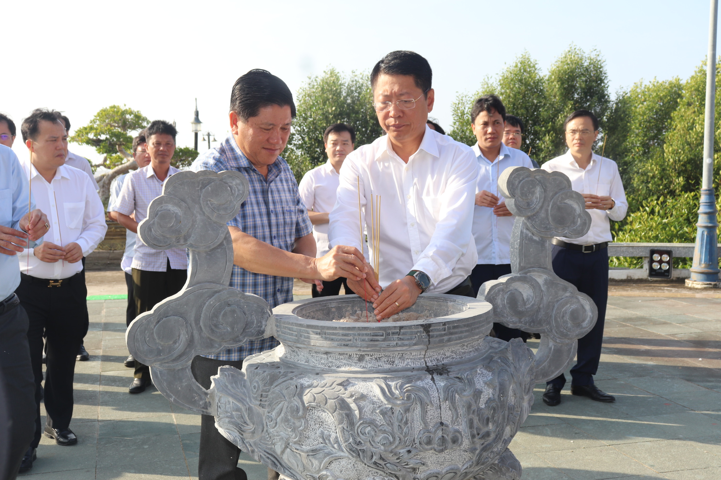 Khu du lịch Mũi Cà Mau đón tiếp Đoàn công tác UBND tỉnh Ninh Bình